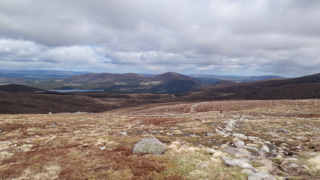 Beginning of the trail, looking back on the valley