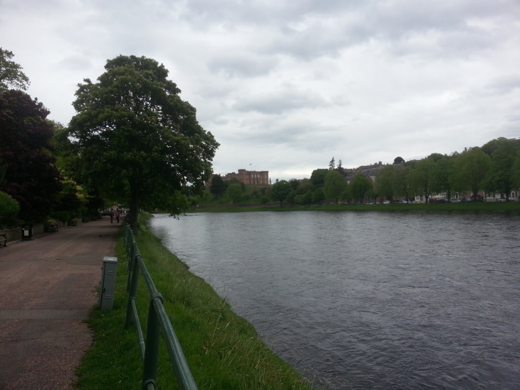 River Ness and walking path next to it