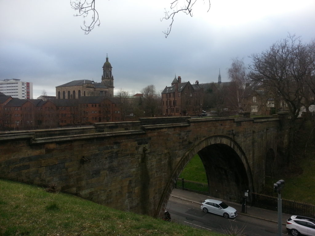 bridge leading to the Necropolis