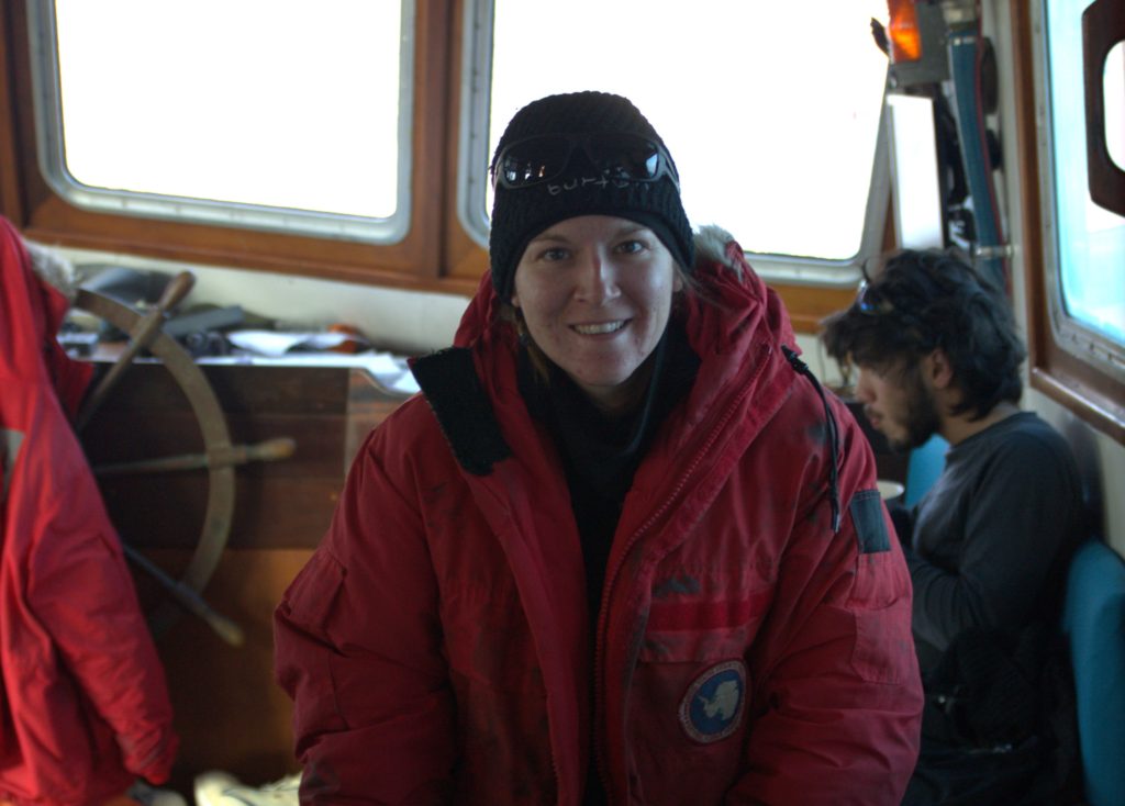 Infinity Expedition-Proudly wearing my used jacket from a previous US Antarctic expedition