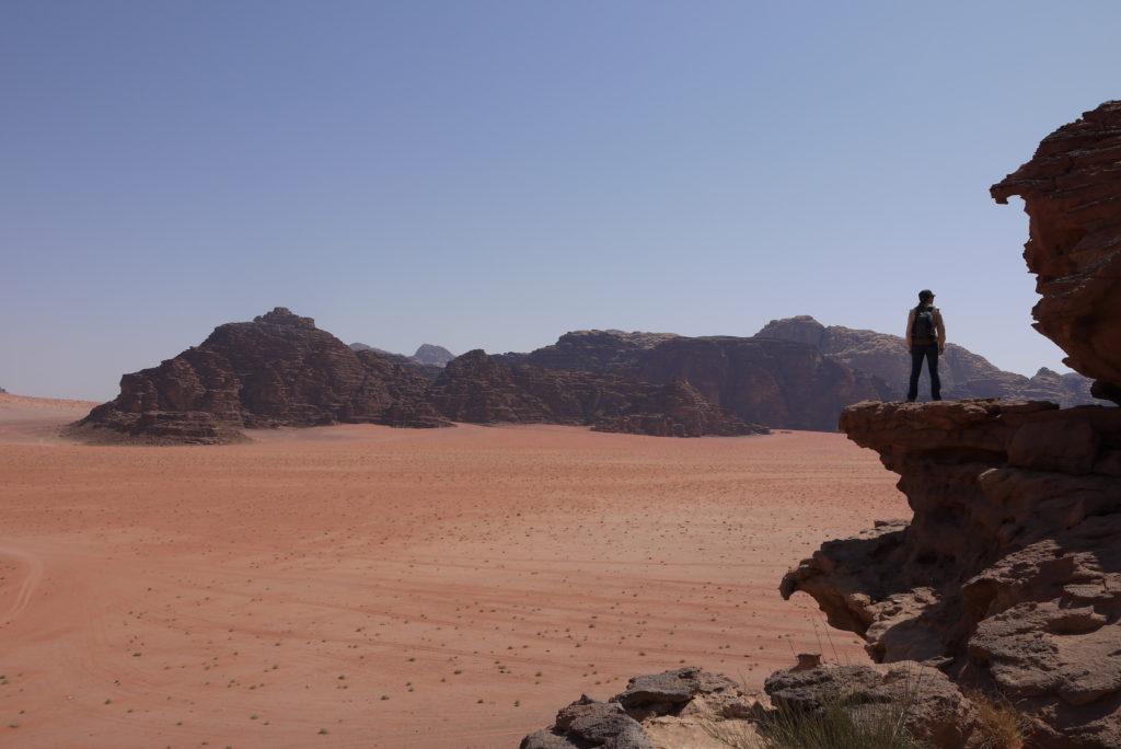 Lovely first stop in Wadi Rum