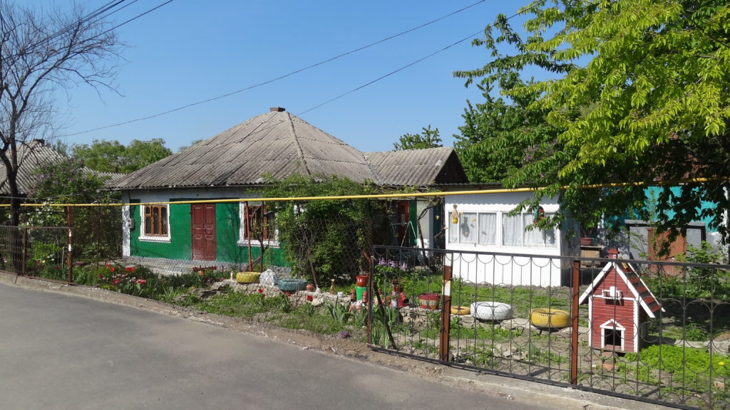 Traditional house in Moldova