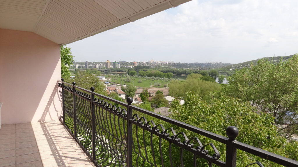 Lovely balcony and view of Ribnita