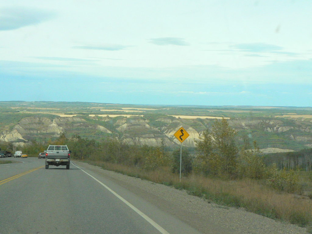 Taylor Hill, shortly before arriving in Fort St. John, BC