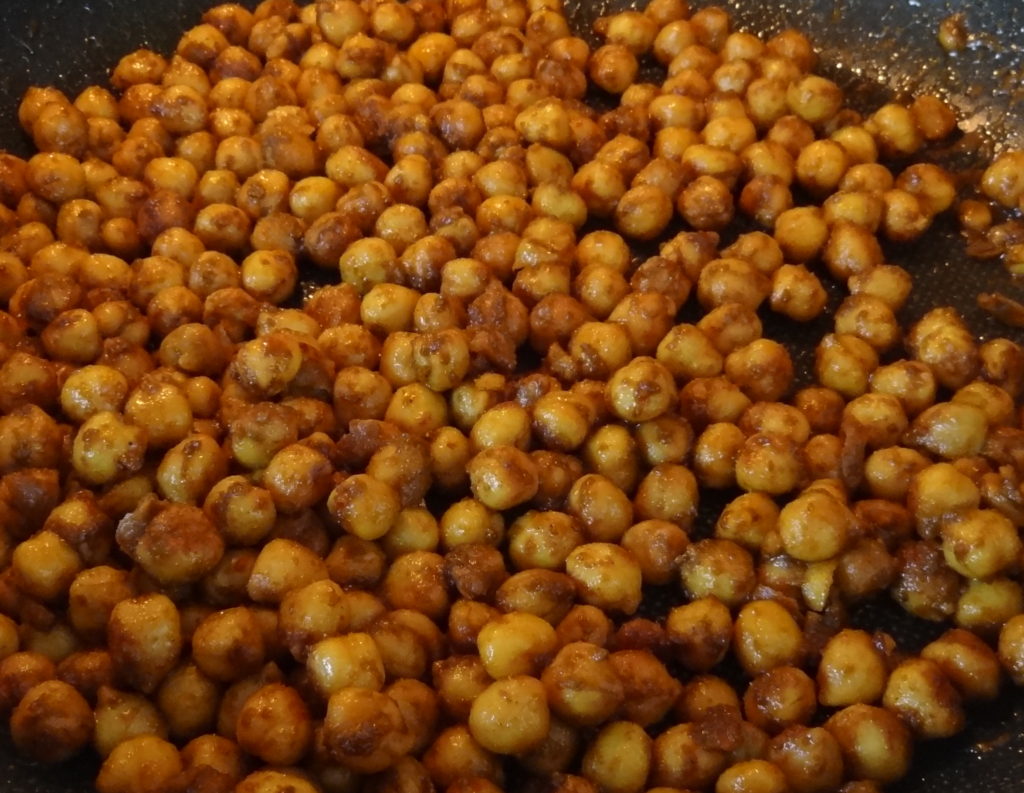 Seasoned Chickpeas