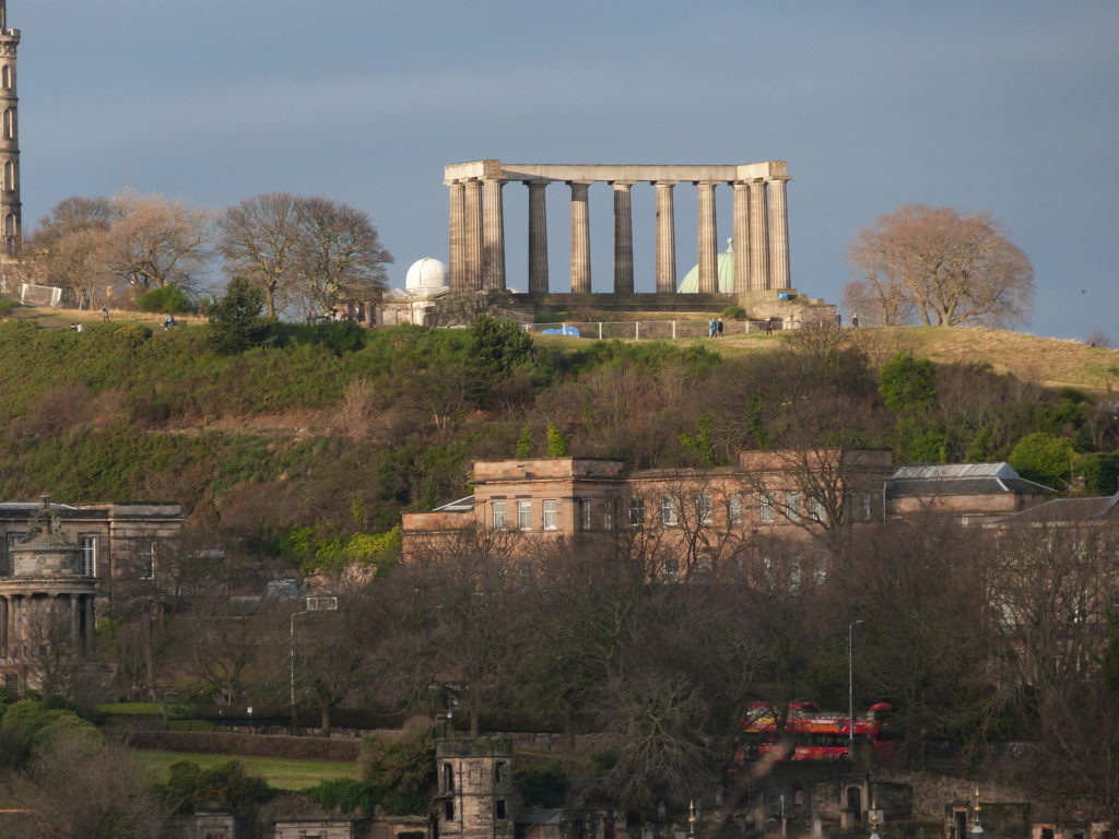 National Monument of Scotland on Calton Hill, Edinburgh