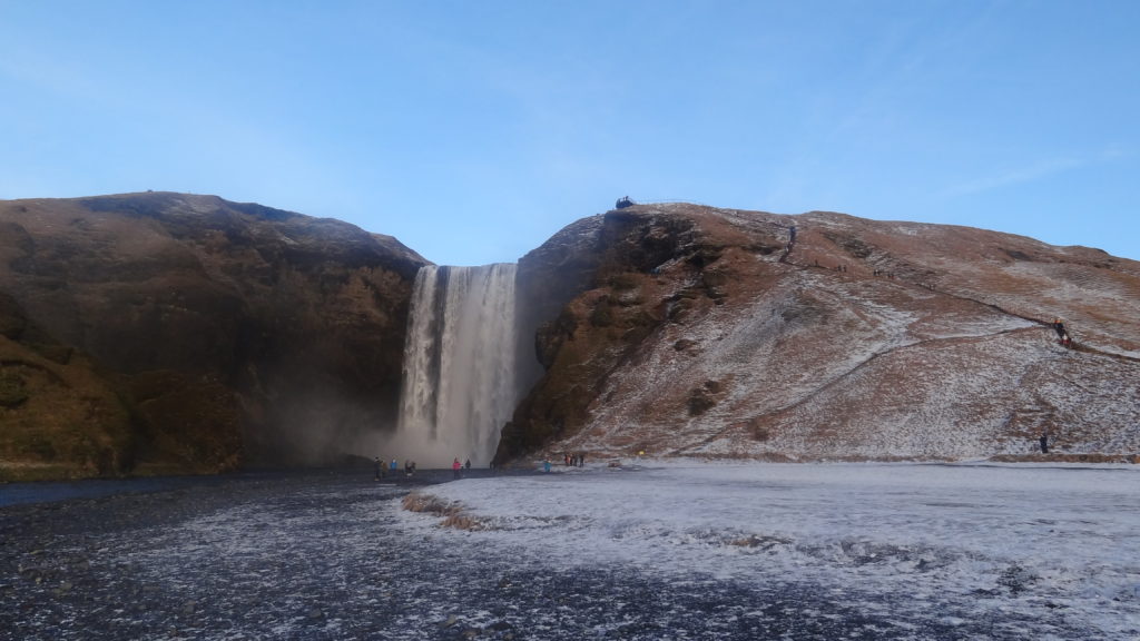 Skogafoss waterfall