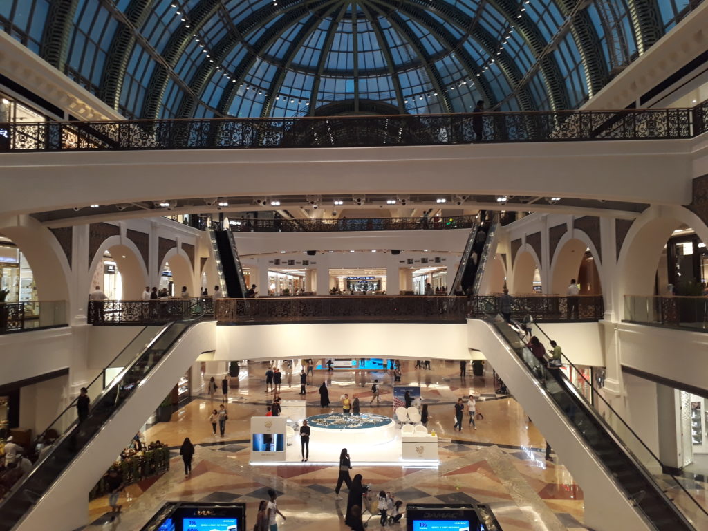 inside the Mall of the Emirates